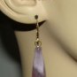 XL Lite Amethyst INTERCHANGEABLE Earring Charms YG orSS