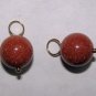 10mm Goldstone Glitter INTERCHANGEABLE Earring Charms YG