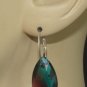 INTERCHANGEABLE Swarovski MATCHED PAIR 22mm BiColor Amethyst Earring Charms