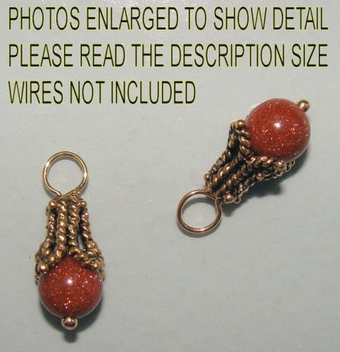 Fancy SM Goldstone INTERCHANGEABLE Earring Charms YG-SS