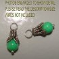Fancy 6m Green INTERCHANGEABLE Earring Charms YG or SS