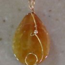 LG Golden Dragon Vein SLIDE Pendant YOUR CHOICE of WIRE