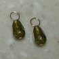 Small Olive Green INTERCHANGEABLE Earring Charms YG