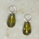 Small Olive Green INTERCHANGEABLE Earring Charms SS
