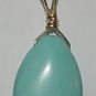 MED Genuine Turquoise SLIDE Pendant YG