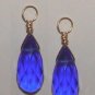 Large Sapphire Blue INTERCHANGEABLE Earring Charms YG