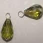 10x16mm Olivine INTERCHANGEABLE Earring Charms YG or SS