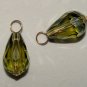 10x16mm Olivine INTERCHANGEABLE Earring Charms YG or SS