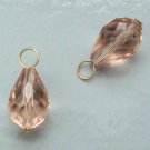 Vintage Rose INTERCHANGEABLE Earring Charms YG or SS
