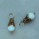 Fancy Lab Opal INTERCHANGEABLE Earring Charms YG or SS