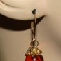 10mm Dark Amber Cap INTERCHANGEABLE Earring Charms YG