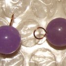 10mm Lavender INTERCHANGEABLE Earring Charms YG