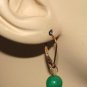 Green Chalcedony 8mm INTERCHANGEABLE Earring Charms YG