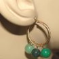 Green Chalcedony 8mm INTERCHANGEABLE Earring Charms YG