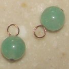 8mm Light Mint Green INTERCHANGEABLE Earring Charms YG