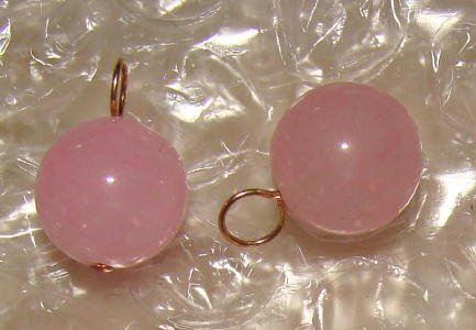 10mm Candy Pink INTERCHANGEABLE Earring Charms YG