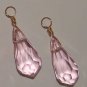 XLG Pink Quartz INTERCHANGEABLE Earring Charms YG