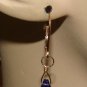 MED Royal Blue CZ INTERCHANGEABLE Earring Charms YG