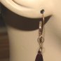 MED Garnet CZ INTERCHANGEABLE Earring Charms YG