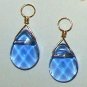 MD Light Blue CZ INTERCHANGEABLE Earring Charms YG