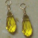 Large Lemon Lime INTERCHANGEABLE Earring Charms YG