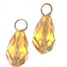8x12mm Champagne INTERCHANGEABLE Earring Charms YG