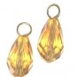 8x12mm Champagne INTERCHANGEABLE Earring Charms YG