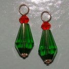 XMAS Crystal INTERCHANGEABLE Earring Charms YG or SS