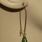 Green Crystal INTERCHANGEABLE Earring Charms YG or SS