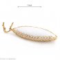 FPJ 69.80ctw White Onyx SLIDE Enhancer Pendant 14K YG PLUS FREE EARRING CHARMS