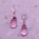 SM Pink Plum INTERCHANGEABLE Earring Charms YG