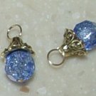 Fancy 8mm Rich Blue INTERCHANGEABLE Earring Charms YG