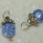 Fancy 8mm Rich Blue INTERCHANGEABLE Earring Charms YG