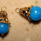 Fancy XLG Aragonite INTERCHANGEABLE Earring Charms YG or SS