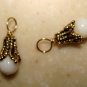 Fancy 6mm MOP INTERCHANGEABLE Earring Charms YG or SS