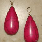 XL HOT Fuchsia Pink INTERCHANGEABLE Earring Charms YOURE CHOICE YG or SS