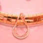 INTERCHANGEABLE Pendant Hanger Converts Pendant 2 SLIDE FITS 8mm Omega Rose Gold