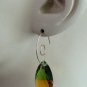 INTERCHANGEABLE Swarovski MATCHED PAIR 22m Burgundy & Blue Zircon Earring Charms