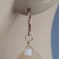 Faceted Yellow Jade Diamond Shaped INTERCHANGEABLE Earring Charms YG or SS