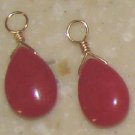 MED Candy Apple Red INTERCHANGEABLE Earring Charms YG