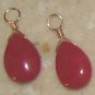 MED Candy Apple Red INTERCHANGEABLE Earring Charms YG