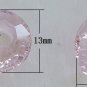 BLACK Crystal INTERCHANGEABLE LG Hole European Beads PR