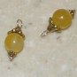 Fancy 10m Yellow Jade INTERCHANGEABLE Earring Charms YG