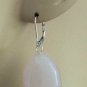 XXL Heavy Rose Quartz INTERCHANGEABLE Earring Charms YG or SS