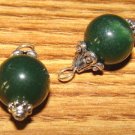 Fancy 12mm Dark Olive INTERCHANGEABLE Earring Charms SS