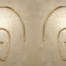 LG Fancy Looped INTERCHANGEABLE Earring Wires YG or SS