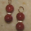 Fancy DBL Goldstone INTERCHANGEABLE Earring Charms YG
