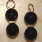 Fancy DBL AAA Onyx INTERCHANGEABLE Earring Charms YG