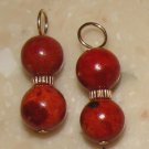 Fancy DB Sponge Coral INTERCHANGEABLE Earring Charms YG