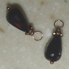Fancy AAA Onyx INTERCHANGEABLE Earring Charms YG